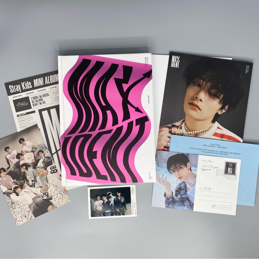 Stray Kids Maxident Limited Album GO Ver.
